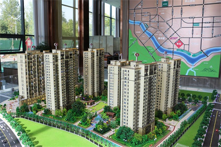 金地翰林经典小套三3室1厅1卫80㎡带车库